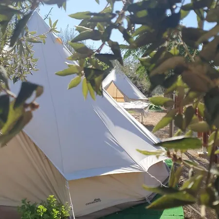 Camping Ciudad Del Ciclismo Cervera del Maestre Buitenkant foto