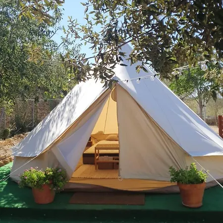 Camping Ciudad Del Ciclismo Cervera del Maestre Buitenkant foto